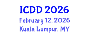 International Conference on Disability and Diversity (ICDD) February 12, 2026 - Kuala Lumpur, Malaysia