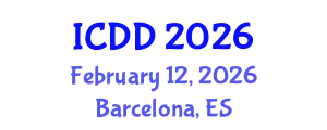 International Conference on Disability and Diversity (ICDD) February 12, 2026 - Barcelona, Spain