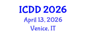 International Conference on Disability and Diversity (ICDD) April 13, 2026 - Venice, Italy