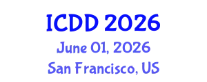 International Conference on Disability and Diversity (ICDD) June 01, 2026 - San Francisco, United States