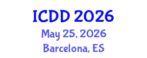 International Conference on Disability and Diversity (ICDD) May 25, 2026 - Barcelona, Spain