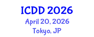 International Conference on Disability and Diversity (ICDD) April 20, 2026 - Tokyo, Japan