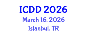 International Conference on Disability and Diversity (ICDD) March 16, 2026 - Istanbul, Turkey