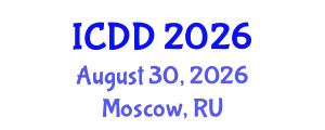 International Conference on Disability and Diversity (ICDD) August 30, 2026 - Moscow, Russia