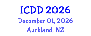 International Conference on Disability and Diversity (ICDD) December 01, 2026 - Auckland, New Zealand