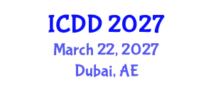 International Conference on Disability and Diversity (ICDD) March 22, 2027 - Dubai, United Arab Emirates
