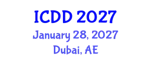 International Conference on Disability and Diversity (ICDD) January 28, 2027 - Dubai, United Arab Emirates
