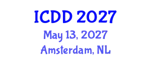 International Conference on Disability and Diversity (ICDD) May 13, 2027 - Amsterdam, Netherlands