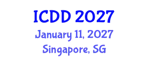 International Conference on Disability and Diversity (ICDD) January 11, 2027 - Singapore, Singapore