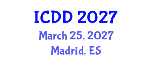 International Conference on Disability and Diversity (ICDD) March 25, 2027 - Madrid, Spain