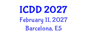 International Conference on Disability and Diversity (ICDD) February 11, 2027 - Barcelona, Spain