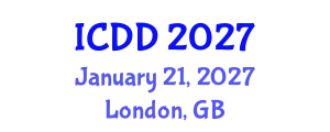 International Conference on Disability and Diversity (ICDD) January 21, 2027 - London, United Kingdom