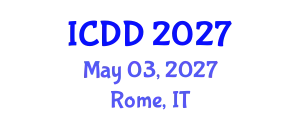 International Conference on Disability and Diversity (ICDD) May 03, 2027 - Rome, Italy