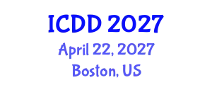 International Conference on Disability and Diversity (ICDD) April 22, 2027 - Boston, United States