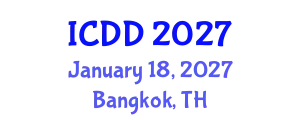 International Conference on Disability and Diversity (ICDD) January 18, 2027 - Bangkok, Thailand