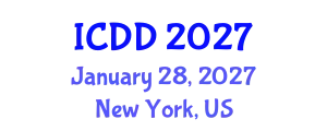 International Conference on Disability and Diversity (ICDD) January 28, 2027 - New York, United States