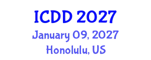 International Conference on Disability and Diversity (ICDD) January 09, 2027 - Honolulu, United States