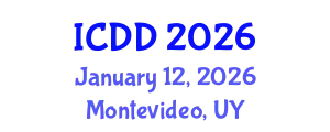 International Conference on Disability and Diversity (ICDD) January 12, 2026 - Montevideo, Uruguay