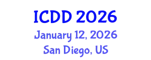 International Conference on Disability and Diversity (ICDD) January 12, 2026 - San Diego, United States