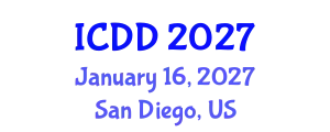 International Conference on Disability and Diversity (ICDD) January 16, 2027 - San Diego, United States