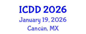 International Conference on Disability and Diversity (ICDD) January 19, 2026 - Cancún, Mexico