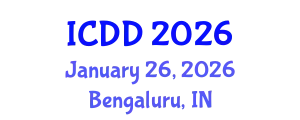 International Conference on Disability and Diversity (ICDD) January 26, 2026 - Bengaluru, India