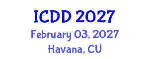 International Conference on Disability and Diversity (ICDD) February 03, 2027 - Havana, Cuba