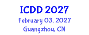 International Conference on Disability and Diversity (ICDD) February 03, 2027 - Guangzhou, China