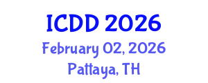 International Conference on Disability and Diversity (ICDD) February 02, 2026 - Pattaya, Thailand