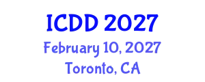 International Conference on Disability and Diversity (ICDD) February 10, 2027 - Toronto, Canada