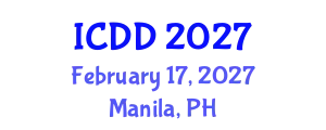 International Conference on Disability and Diversity (ICDD) February 17, 2027 - Manila, Philippines
