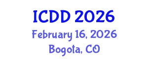 International Conference on Disability and Diversity (ICDD) February 16, 2026 - Bogota, Colombia