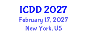 International Conference on Disability and Diversity (ICDD) February 17, 2027 - New York, United States