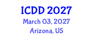 International Conference on Disability and Diversity (ICDD) March 03, 2027 - Arizona, United States