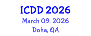 International Conference on Disability and Diversity (ICDD) March 09, 2026 - Doha, Qatar