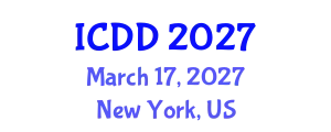 International Conference on Disability and Diversity (ICDD) March 17, 2027 - New York, United States