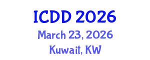 International Conference on Disability and Diversity (ICDD) March 23, 2026 - Kuwait, Kuwait