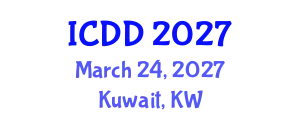 International Conference on Disability and Diversity (ICDD) March 24, 2027 - Kuwait, Kuwait