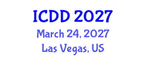 International Conference on Disability and Diversity (ICDD) March 24, 2027 - Las Vegas, United States