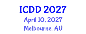 International Conference on Disability and Diversity (ICDD) April 10, 2027 - Melbourne, Australia