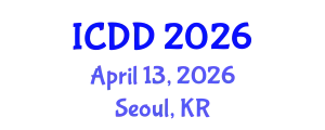 International Conference on Disability and Diversity (ICDD) April 13, 2026 - Seoul, Republic of Korea