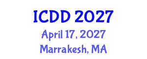 International Conference on Disability and Diversity (ICDD) April 17, 2027 - Marrakesh, Morocco