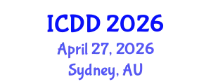 International Conference on Disability and Diversity (ICDD) April 27, 2026 - Sydney, Australia