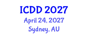International Conference on Disability and Diversity (ICDD) April 24, 2027 - Sydney, Australia