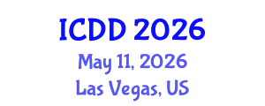 International Conference on Disability and Diversity (ICDD) May 11, 2026 - Las Vegas, United States