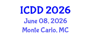 International Conference on Disability and Diversity (ICDD) June 08, 2026 - Monte Carlo, Monaco