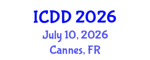 International Conference on Disability and Diversity (ICDD) July 10, 2026 - Cannes, France