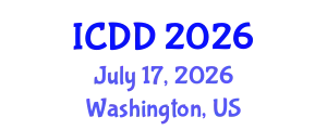 International Conference on Disability and Diversity (ICDD) July 17, 2026 - Washington, United States