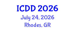 International Conference on Disability and Diversity (ICDD) July 24, 2026 - Rhodes, Greece