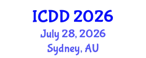 International Conference on Disability and Diversity (ICDD) July 28, 2026 - Sydney, Australia